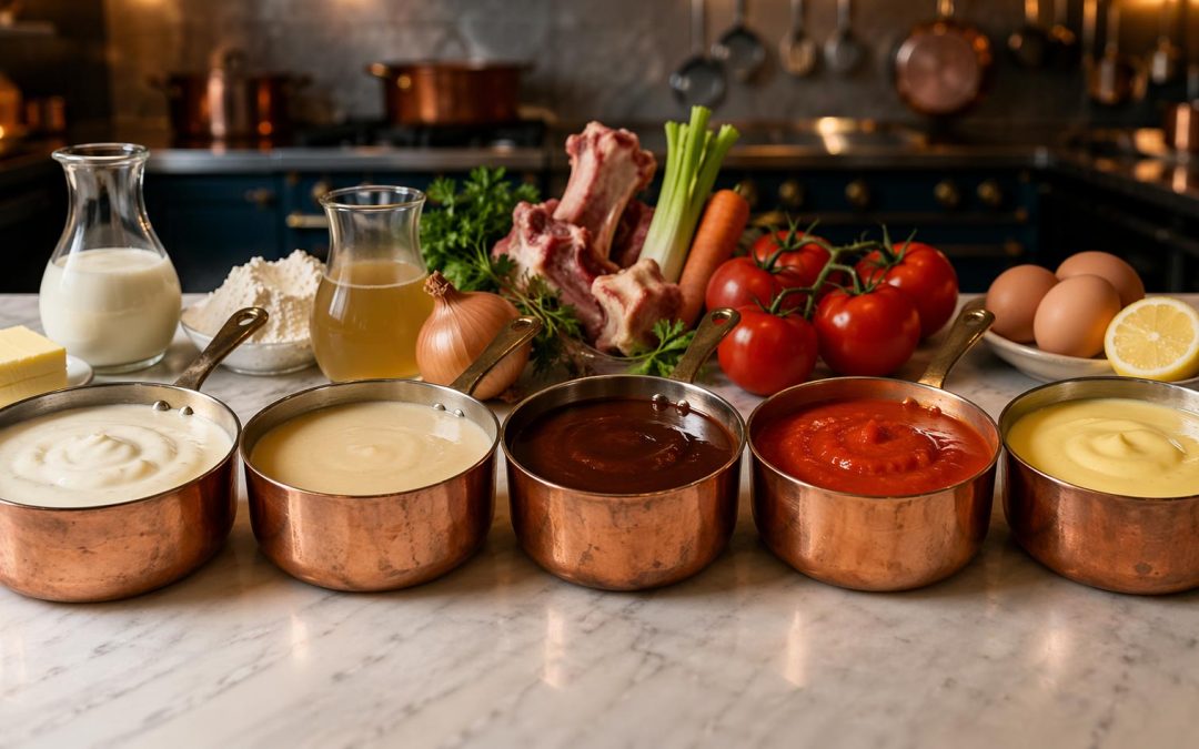 Auguste Escoffier’s 5 Mother Sauces of French Cooking