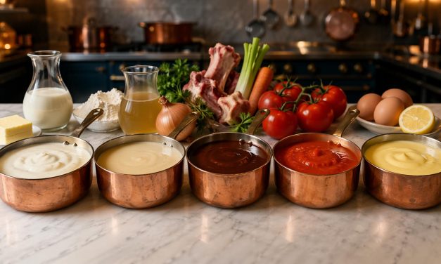 Auguste Escoffier’s 5 Mother Sauces of French Cooking
